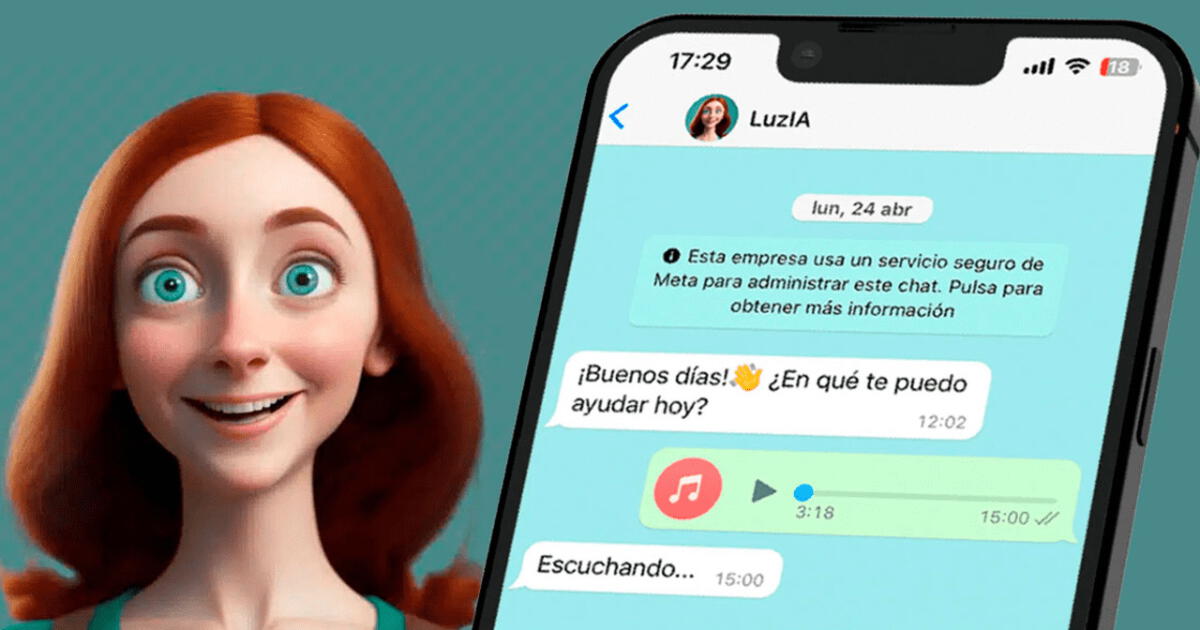 Transcripción de audios de WhatsApp con LuzIA