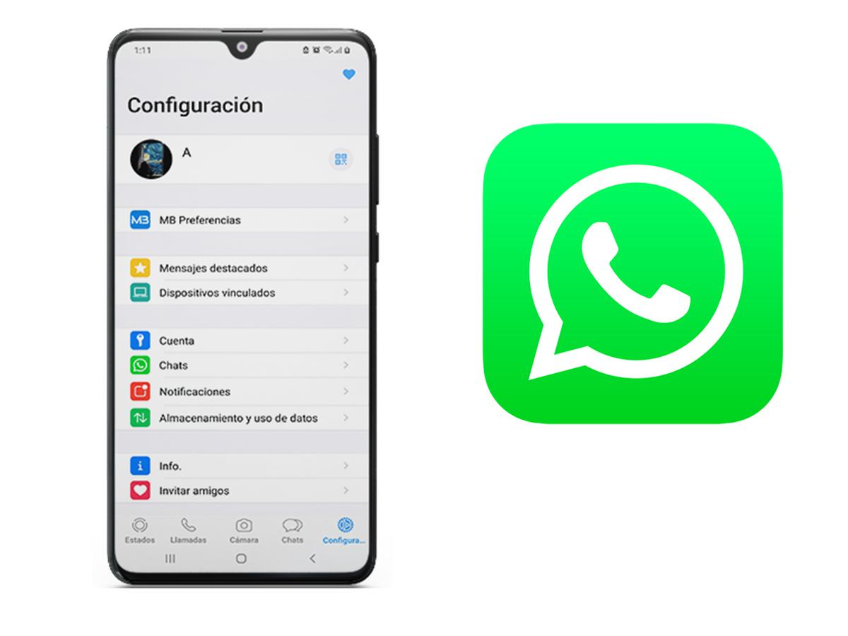 WhatsApp estilo iPhone