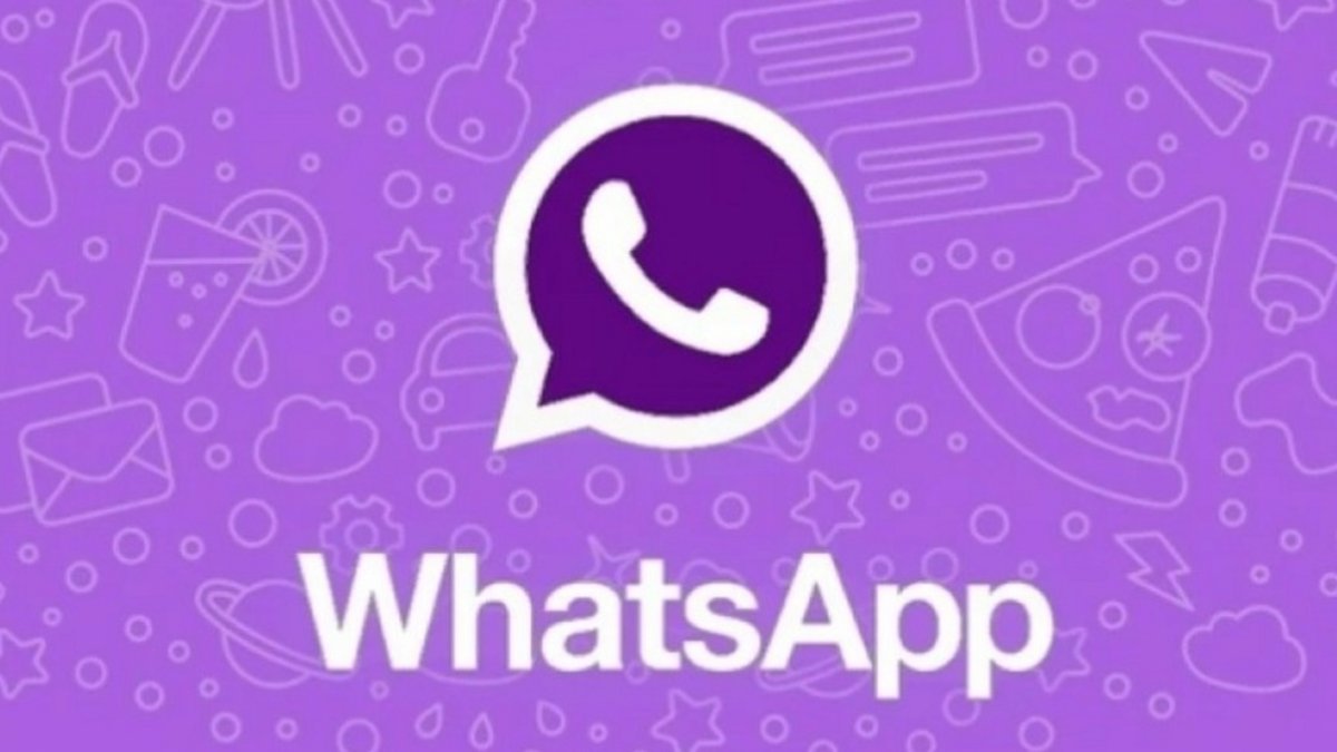 WhatsApp Plus Morado