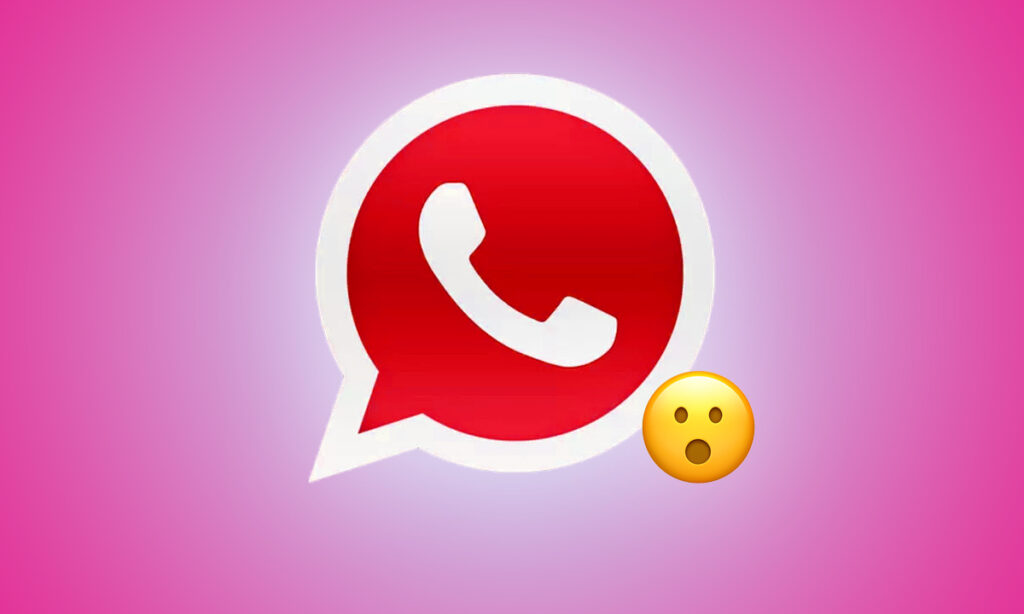 WhatsApp Rojo