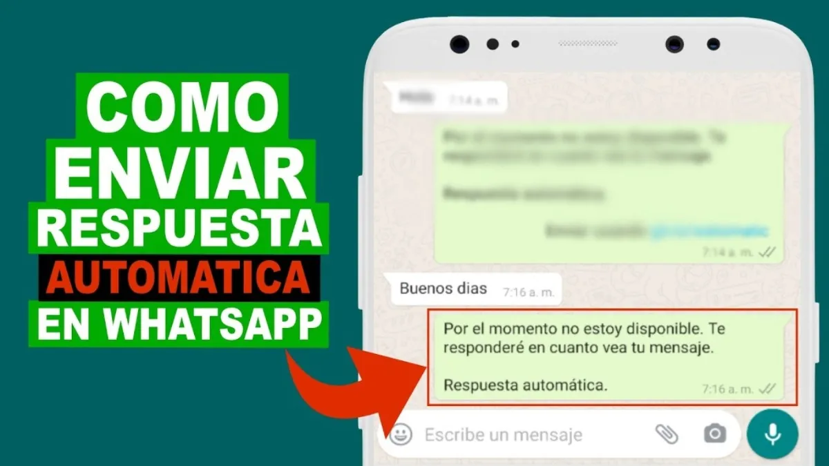 Respuestas automáticas en WhatsApp Plus