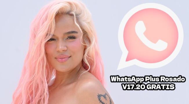 WhatsApp Rosado modo Bichota