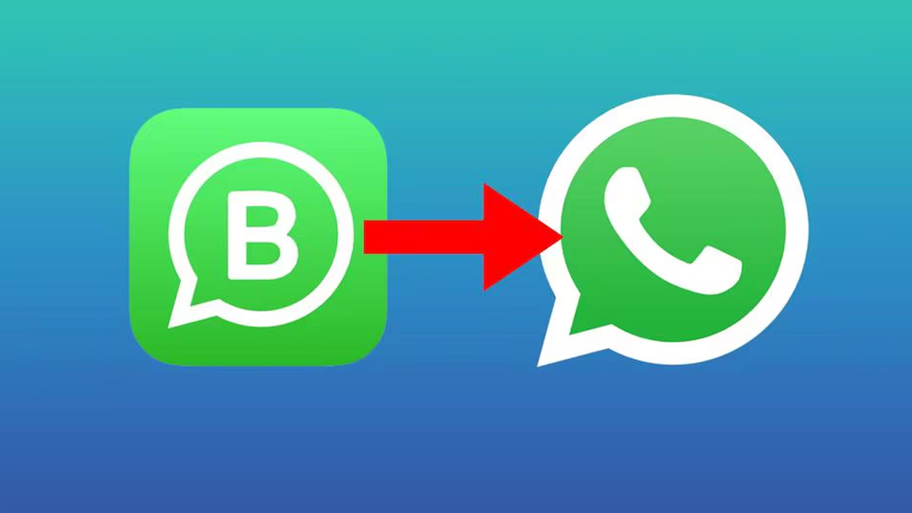 Cambiar de WhatsApp Business a WhatsApp sin perder chats