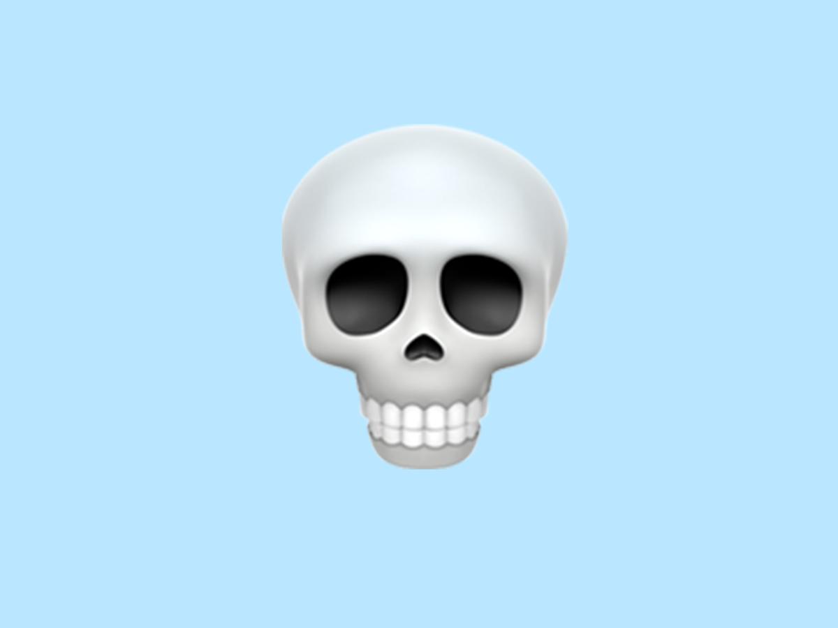 Qué significa Calavera emoji