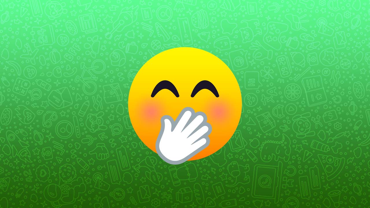 Qué significa el emoji de la cara con mano sobre la boca