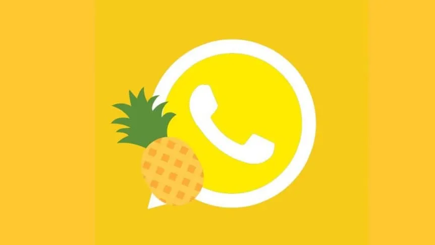 WhatsApp Modo Piña