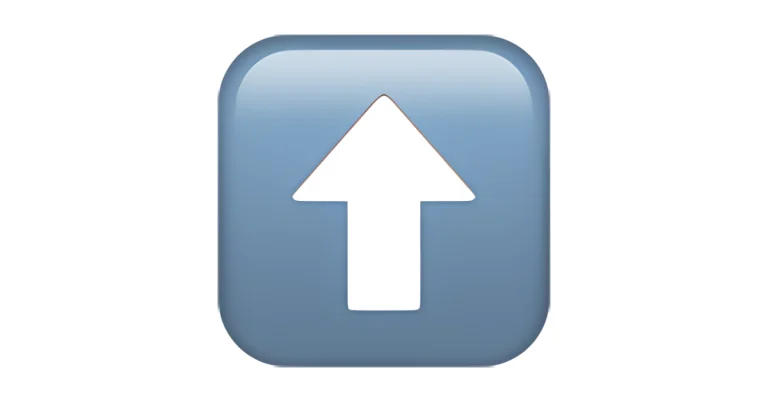 ¿Qué significa el emoji de flecha hacia arriba ⬆️?