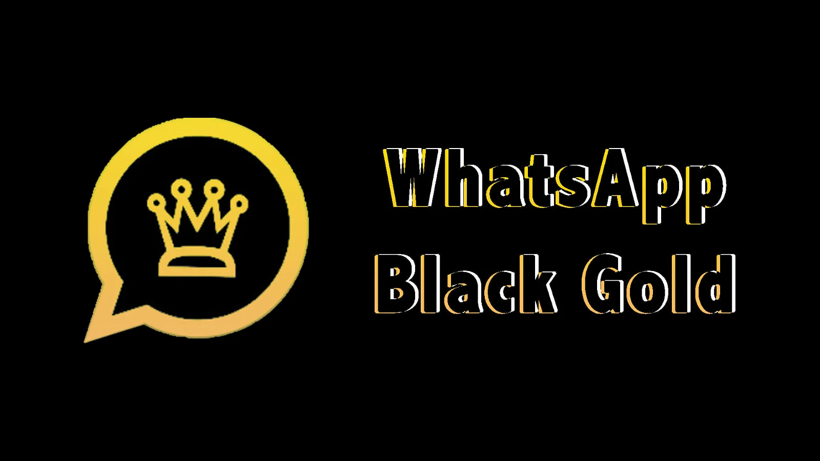 WhatsApp Black Gold