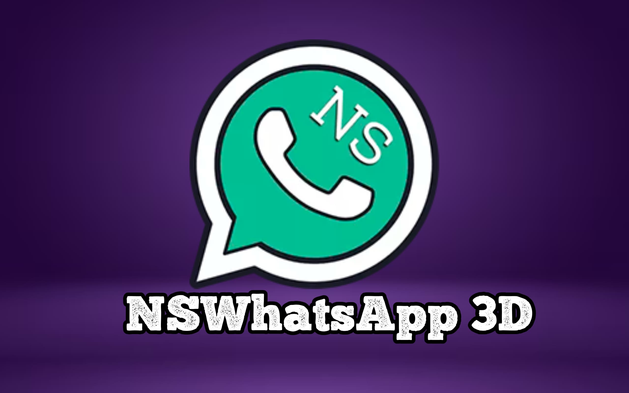 Logo NSWhatsApp 3D