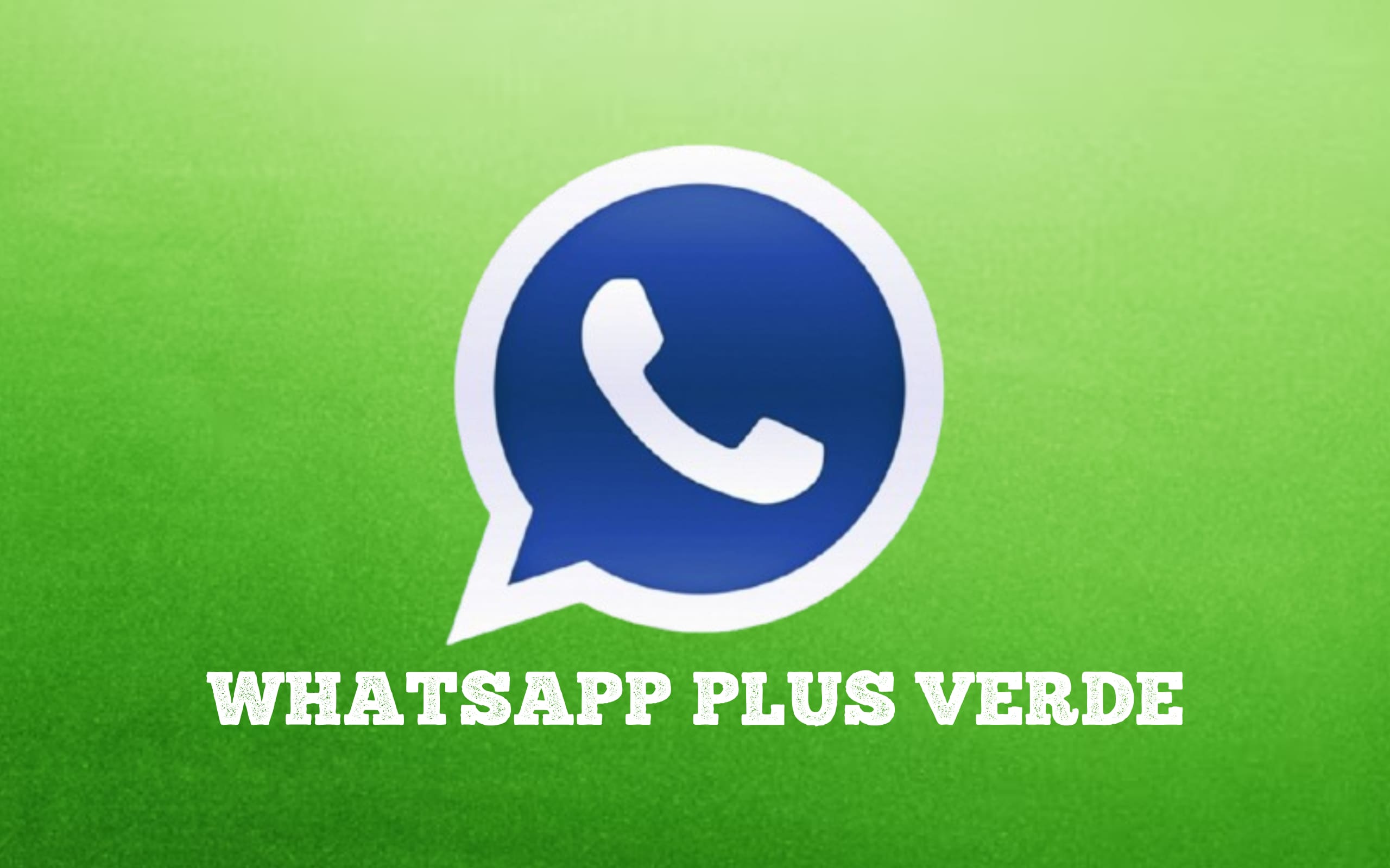 Logo WhatsApp Plus Verde