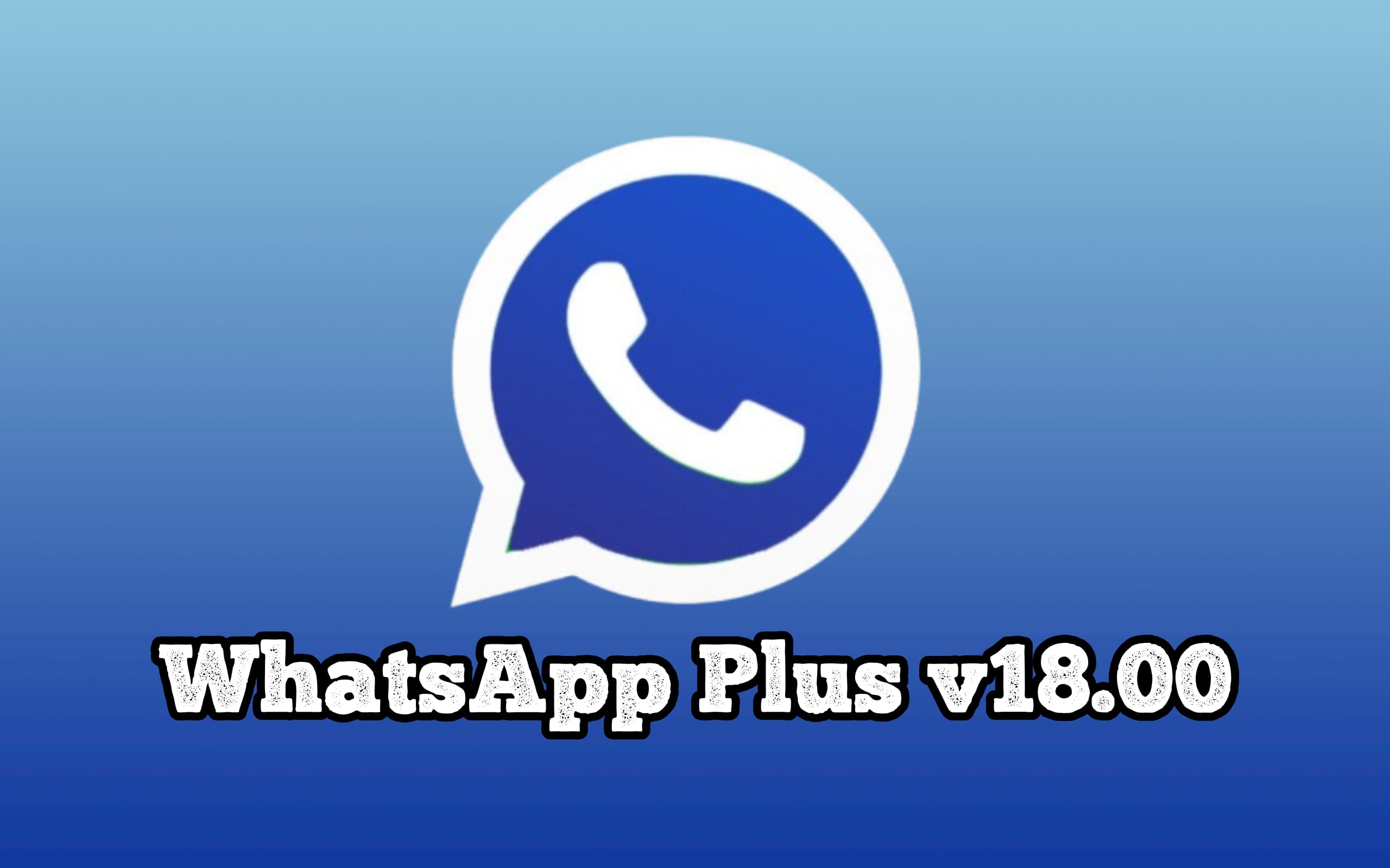 Logo WhatsApp Plus v18.00